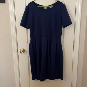 Lularoe navy pocket dress